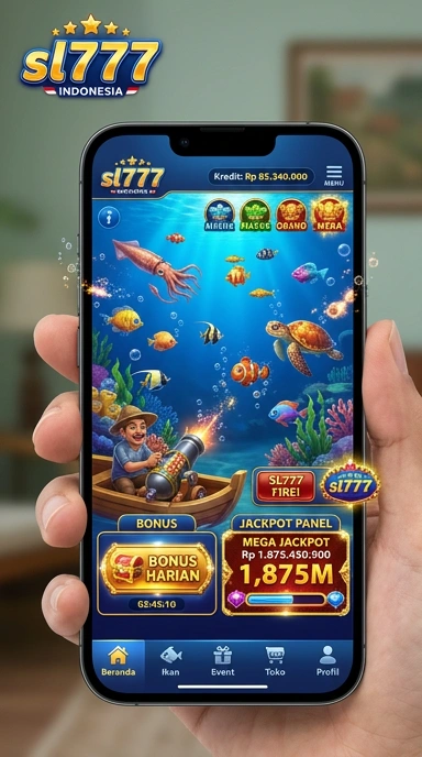 Tampilan aplikasi sl777 yang modern dan menarik.